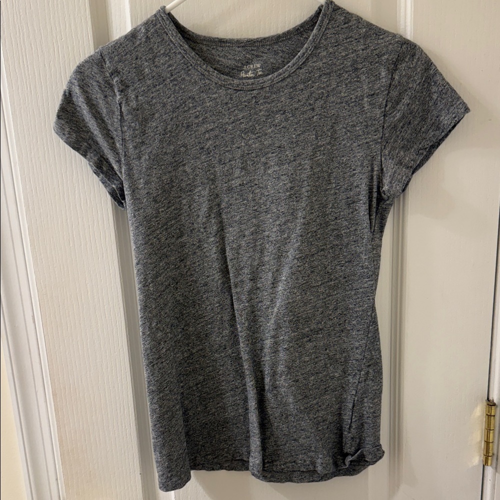 J. Crew Heather Gray Short Sleeve Tee